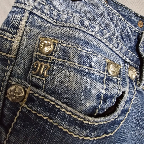 Miss me ladies jeans capris size 30 - Picture 5 of 6